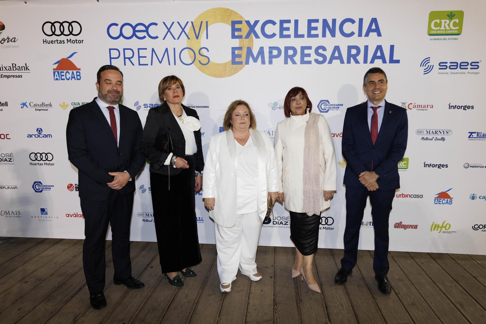 Las imágenes de los premios COEC en Cartagena