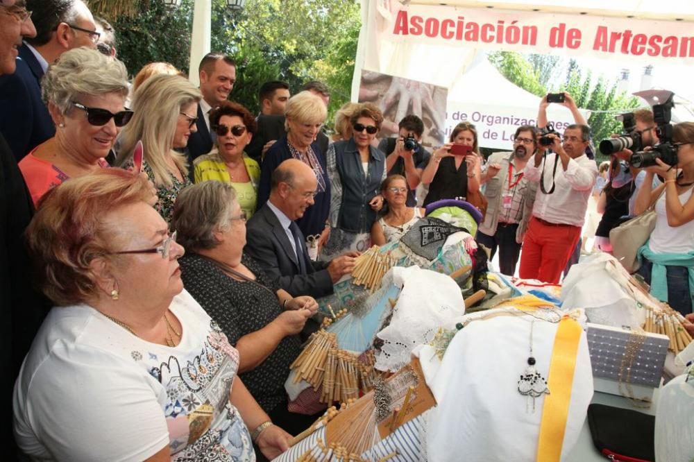 Inauguración de la Feria de Artesanía de la Región