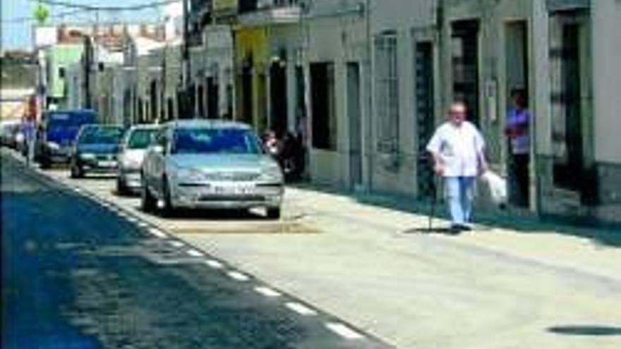 Invierten un millón de euros en arreglar dos calles de San José