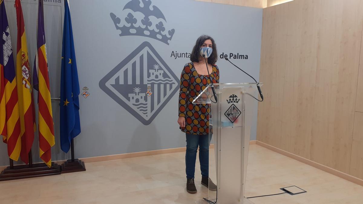 La teniente de alcalde de Modelo de Ciudad Neus Truyol