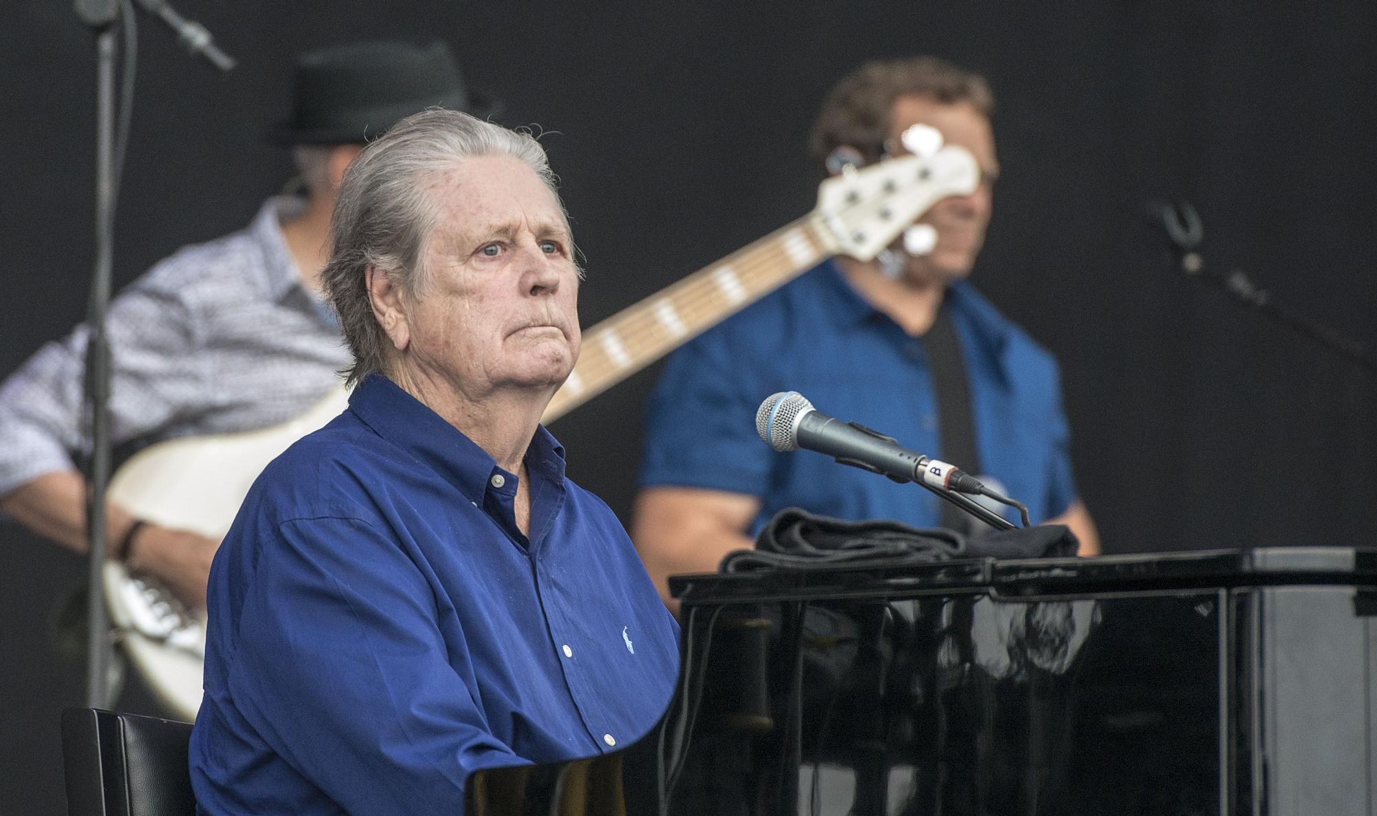 Brian Wilson, en su última visita a Barcelona, en 2016