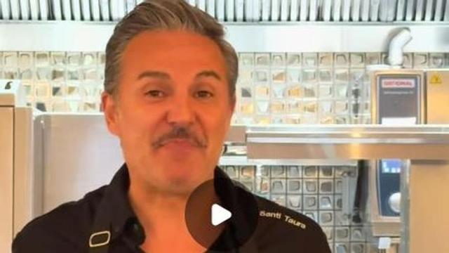 Santi Taura, en un momento del vídeo.