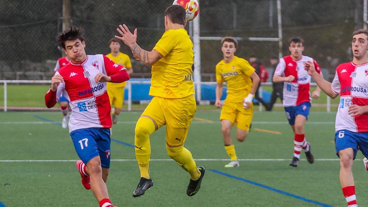 Los arlequinados fueron claramente de menos a más durante el partido.