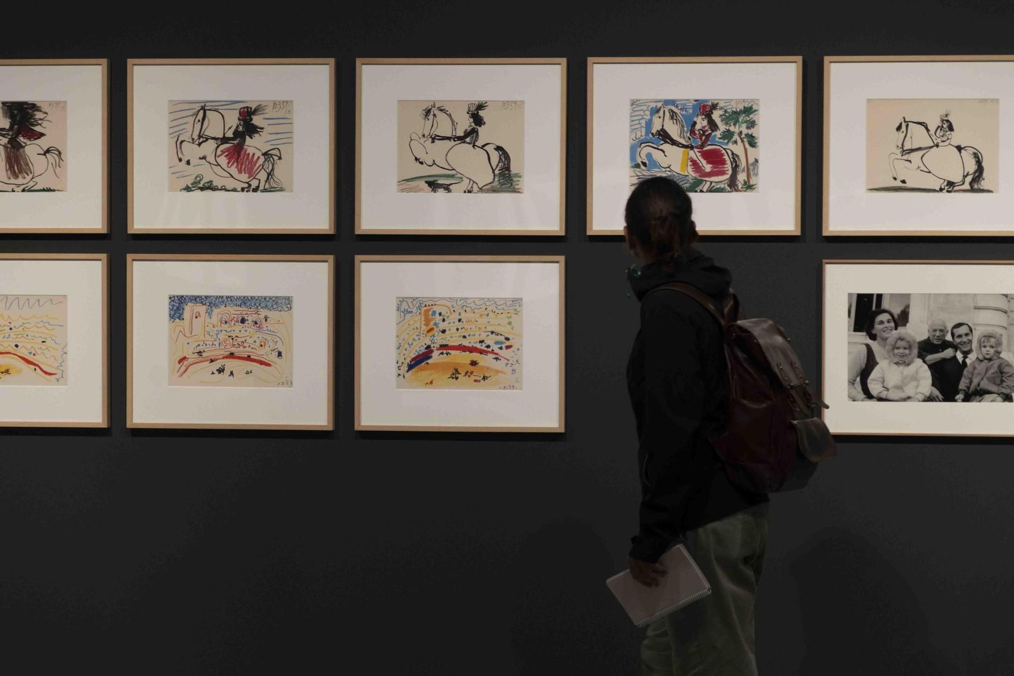 Picasso y la modelo