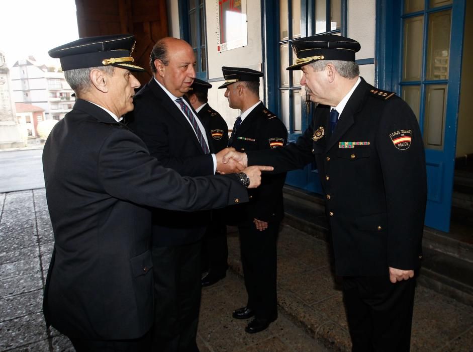 Visita del director general de la Policía a las instalaciones de Buenavista.