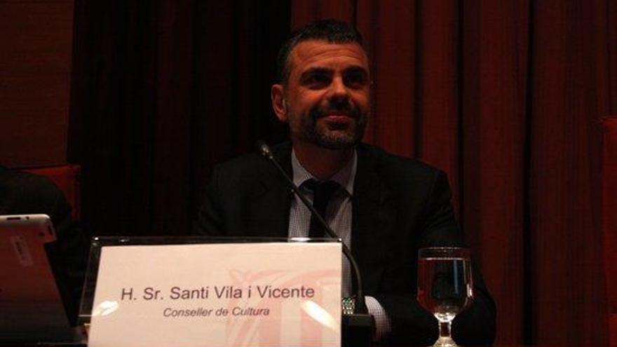 El conseller de Cultura, Santi Vila