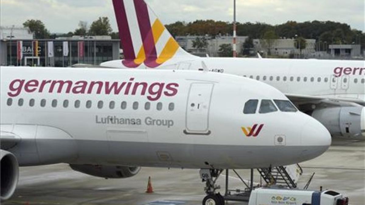 Un avión de Germanwings.