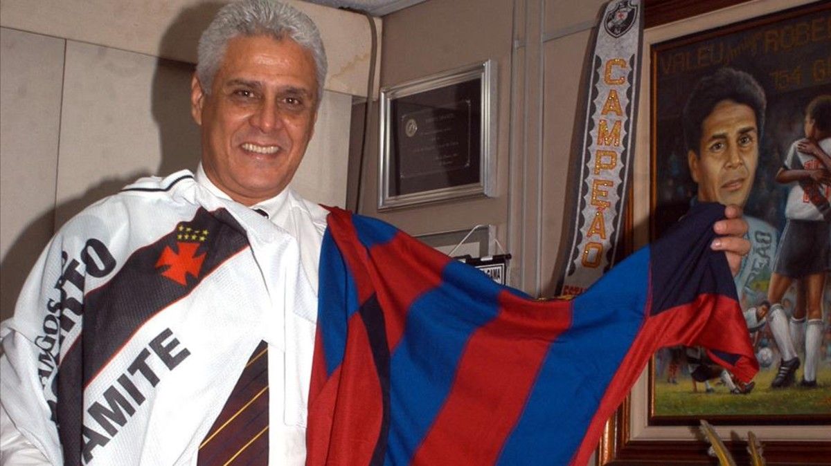 Roberto 'Dinamita' tuvo una corta trayectoria en el FC Barcelona