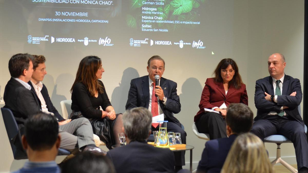 Mesa redonda sesión sostenibilidad