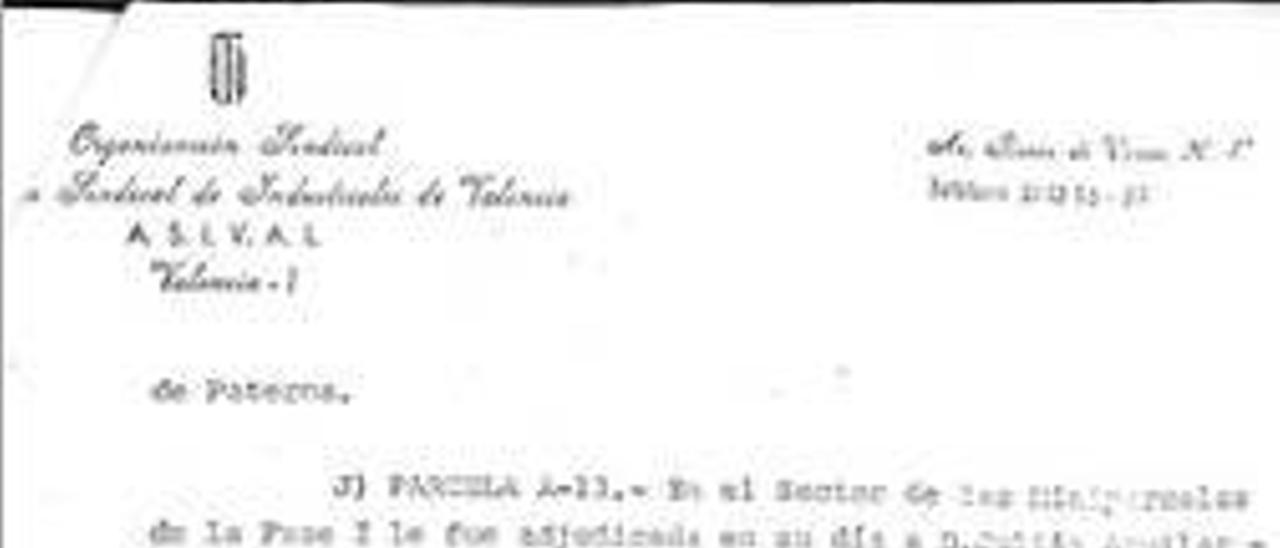 Asivalco localiza un escrito en el que ya pedía mejores accesos en el año 1974