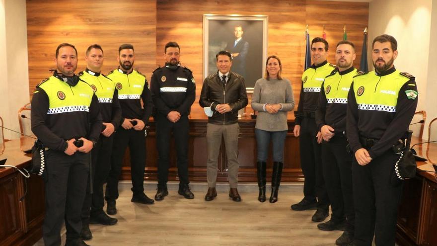 La Policía Local de Torrox incorpora seis nueves agentes en prácticas