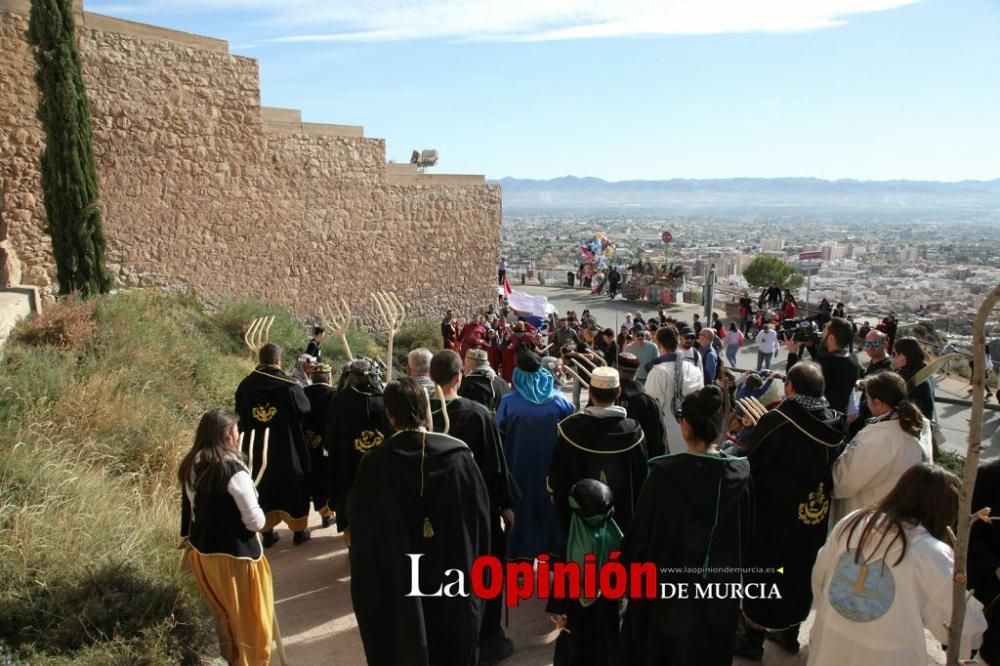 Refriega, acto de capitulación del Torneo Medieval y degustación de arroz desde la Fortaleza del Sol de Lorca