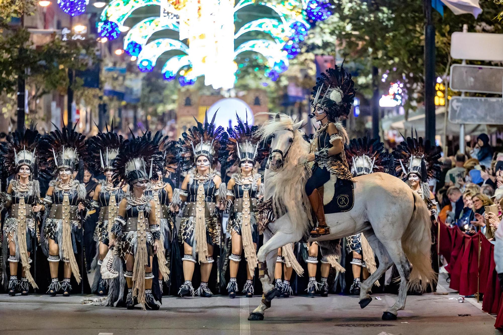 Desfile de Moros y Cristianos en Calp