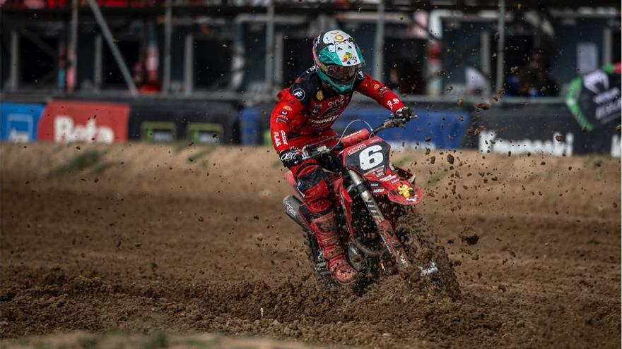 Elías Escandell logra un meritorio noveno puesto en la final del Nacional Italiano Prestige MX2 2025