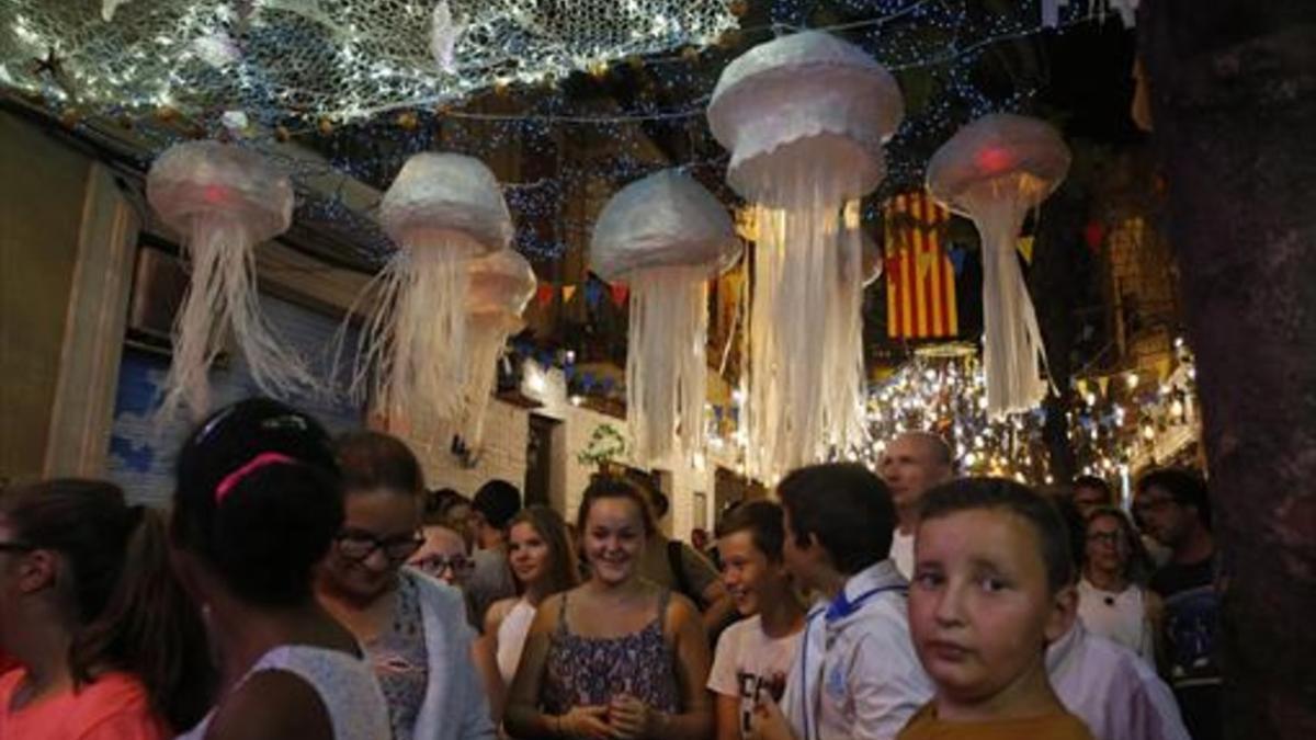 Fiestas de Gràcia del 2016.