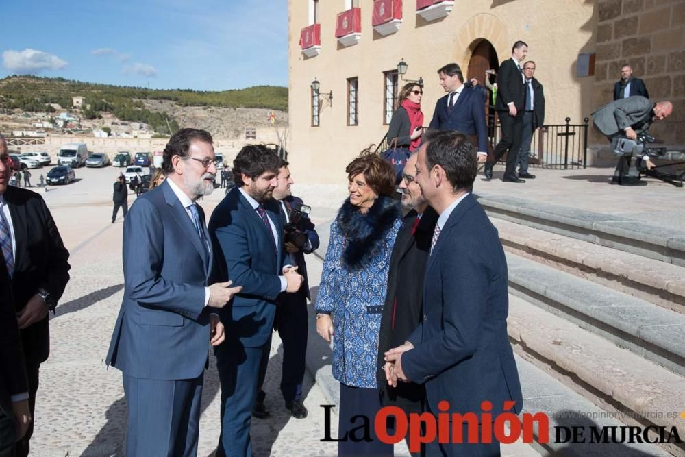 Visita de Mariano Rajoy a Caravaca