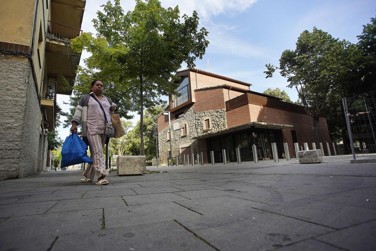 L'antiga masia de Can Burrassó, on s'ubicarà la nova comissaria.