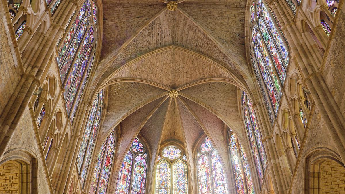 Interior de la catedral de León