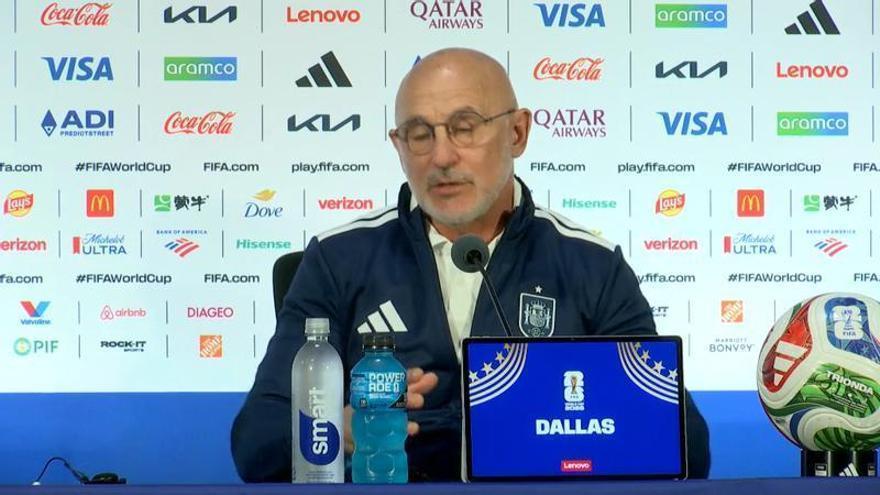 Luis de la Fuente analiza el partido ante Portugal