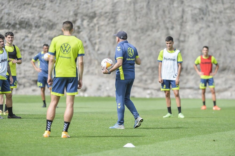 Entrenamiento de la UD Las Palmas