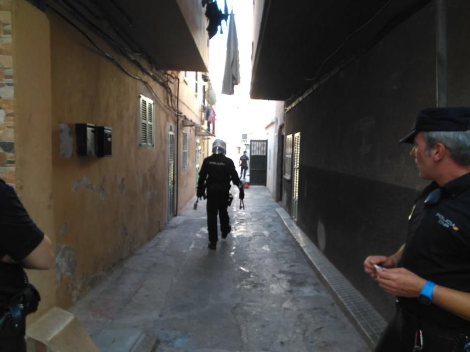 Sechs Festnahmen bei Drogenrazzia in Palma