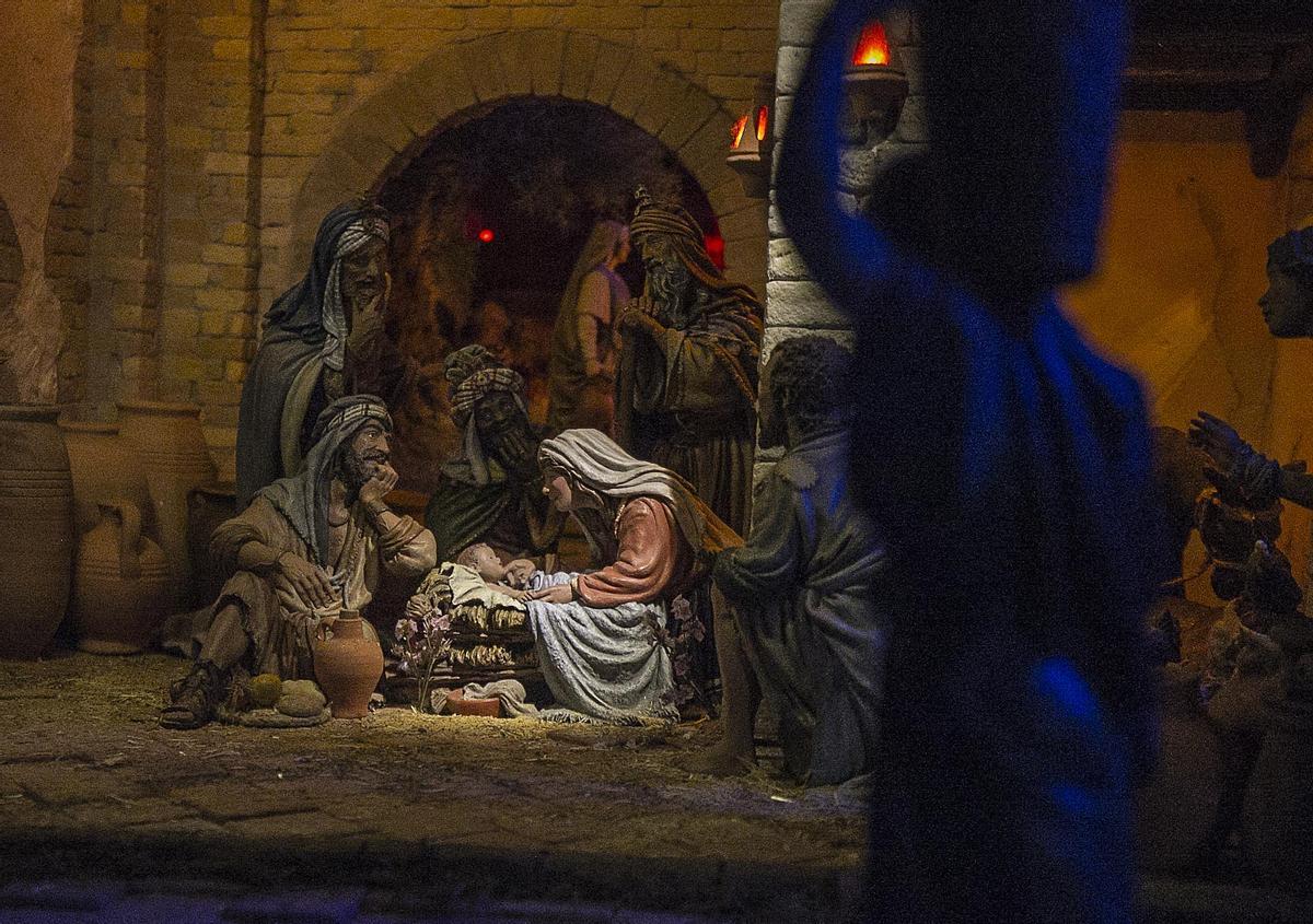 Así es el Belén de Nuevo Centro para la Navidad 2022