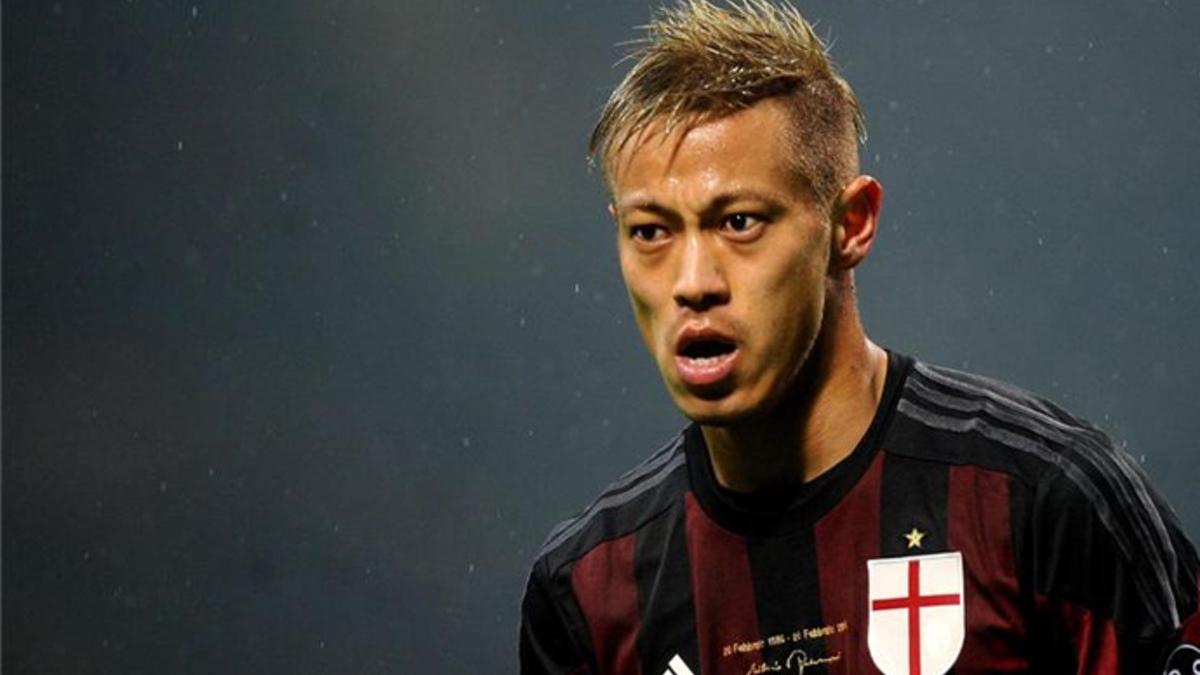 Honda no es feliz en el Milan