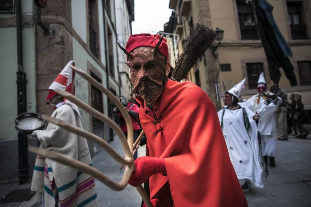 Carnaval 2018 por las calles del Oviedo antiguo