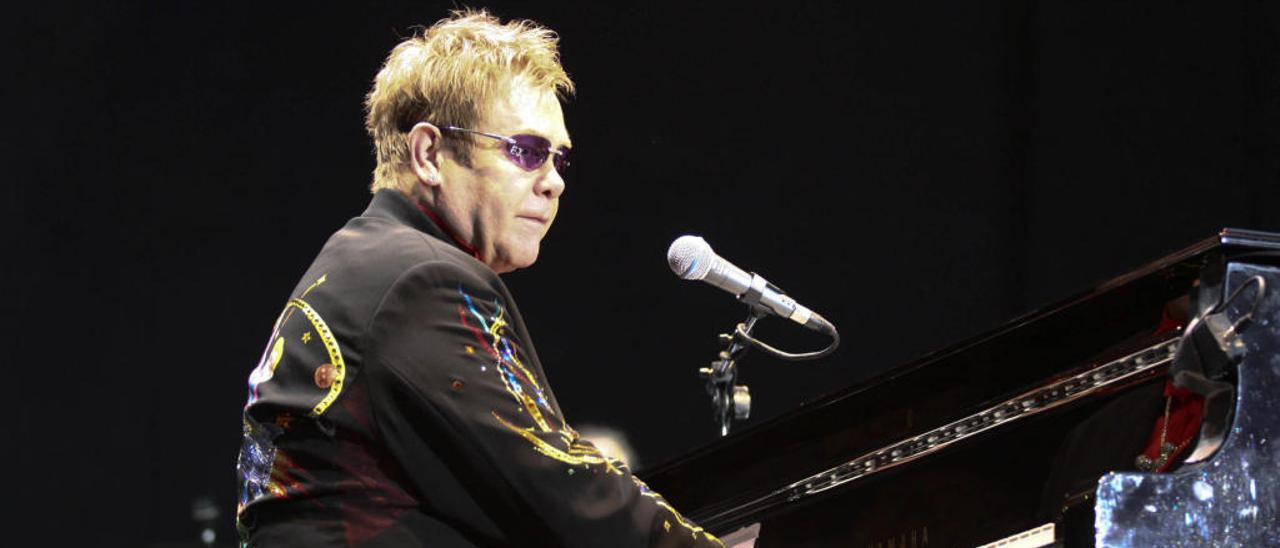 El día que Elton John cantó en Xàtiva