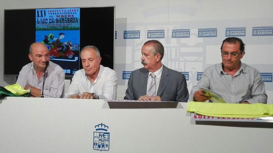 Presentación de la concentración de motos del Lago de Sanabria