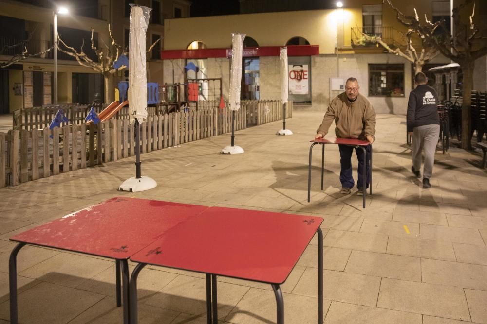 Bars i restaurants de Vilobí reobren a la fase 1 de la desescalada