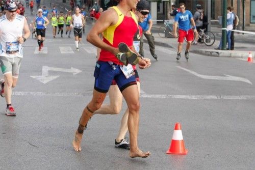II Maratón de Murcia: Paso por Gran Vía