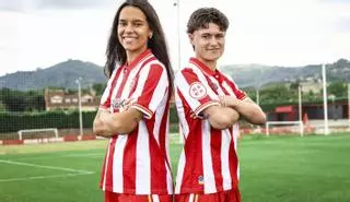 El Sporting Femenino estrena su nueva equipación