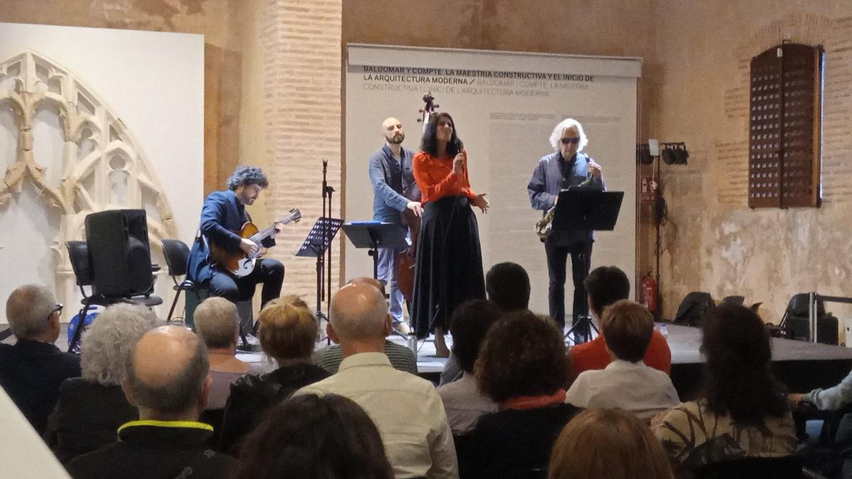 Una actuación en el Monasterio de la Valldigna, en Simat