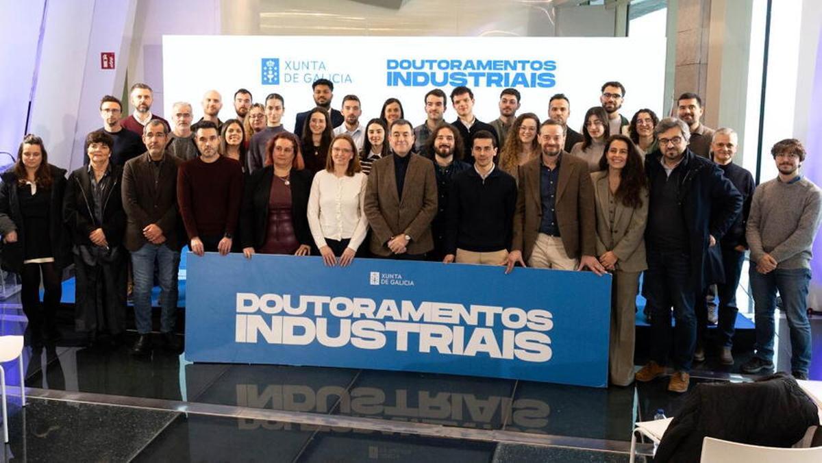 Sete estudantes da USC integran a nova promoción do programa de Doutoramentos Industriais da Xunta de Galicia.