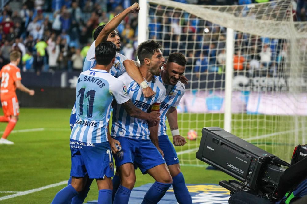 Málaga vs Oviedo en imágenes