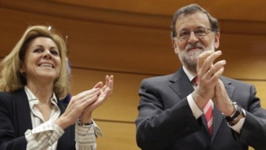 Rajoy ignora las preguntas de la prensa sobre Rita Barberá