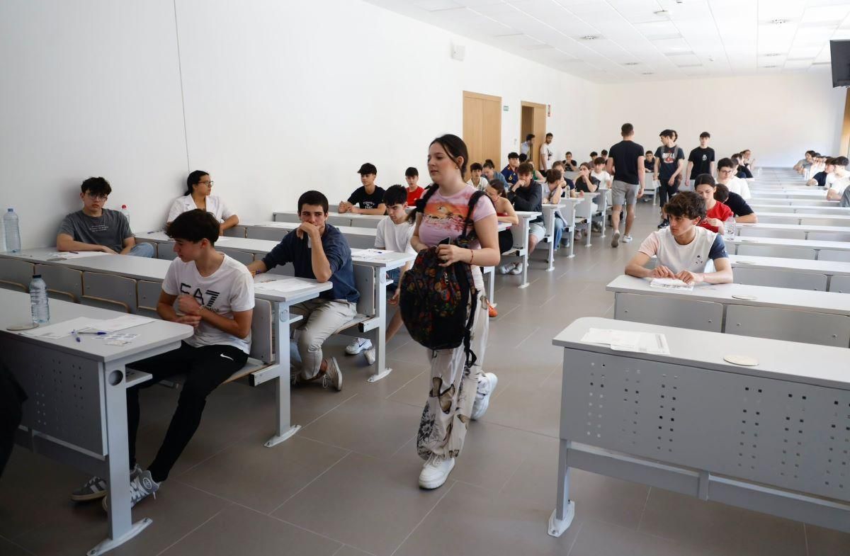 Comienza la Evau para casi 7.000 alumnos en Aragón