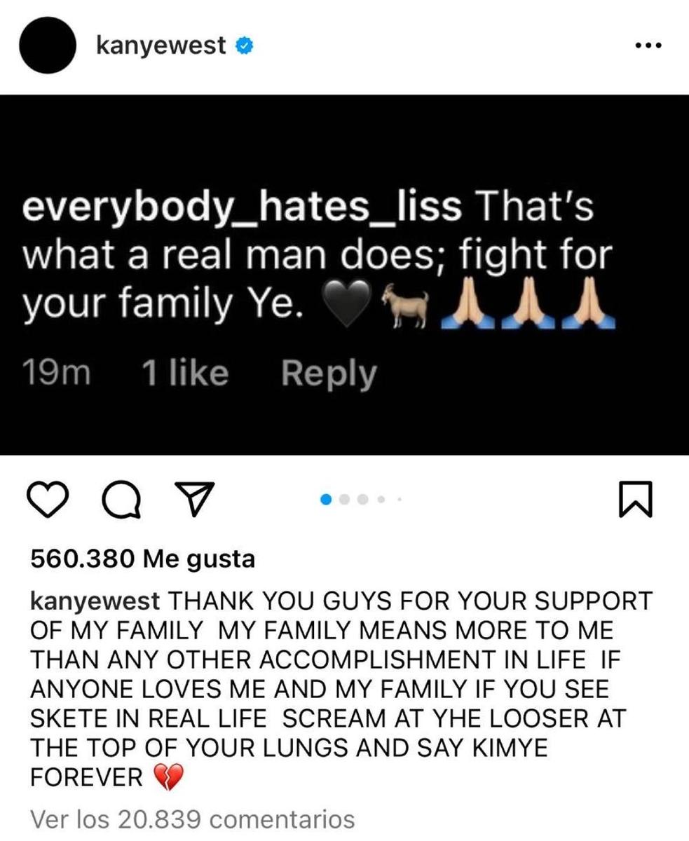 Kanye West pide que sus fans acosen a Pete Davidson