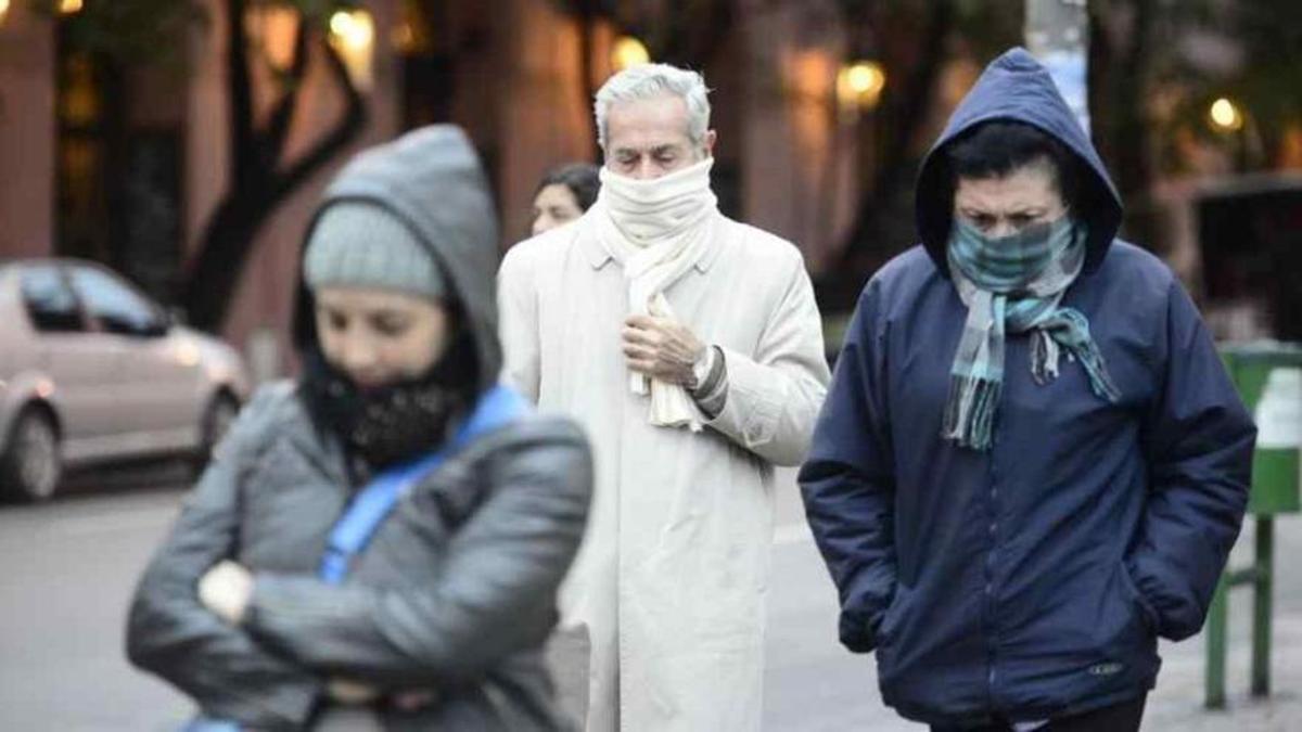 El domingo entrará una masa de aire frío