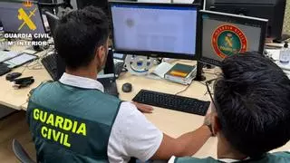 La Guardia Civil de Castellón desarticula un grupo criminal dedicado a estafar empresas mediante la manipulación de facturas