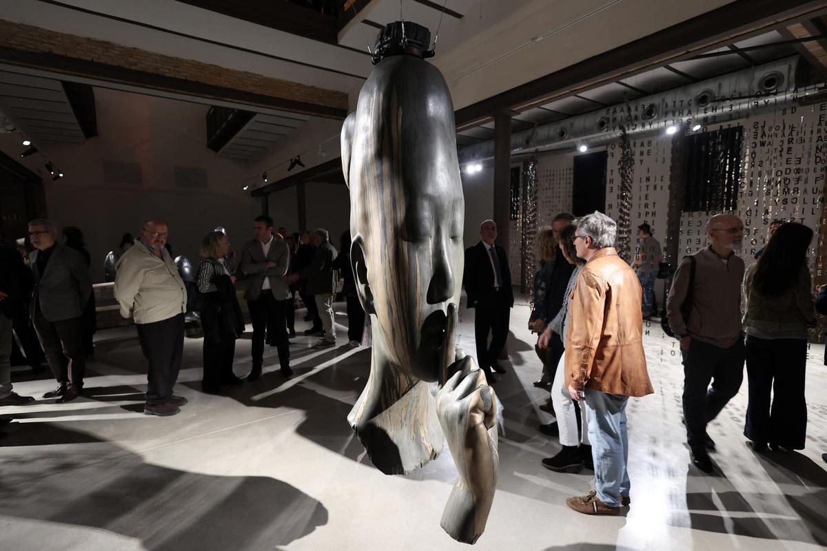 Inauguración de la exposición ‘Materia Interior’ de Jaume Plensa en la Cárcel Vieja de Murcia