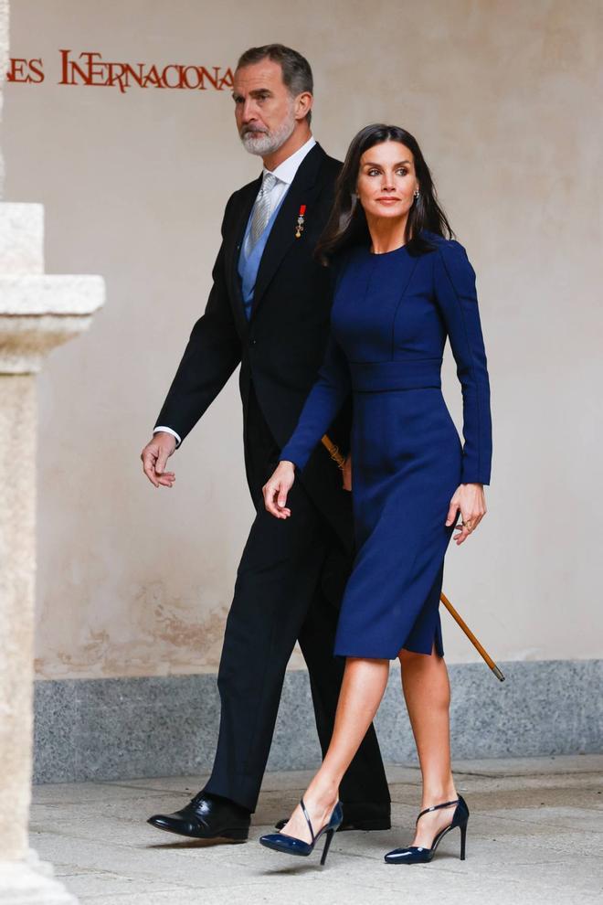 La reina Letizia en la entrega del Premio Cervantes