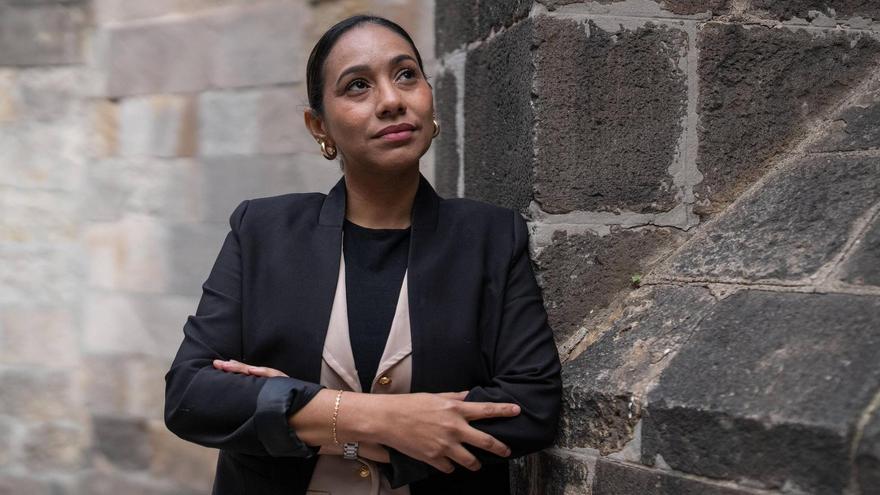 Yesica Méndez, activista humanitaria de Colombia acogida por el programa internacional de la Generalitat.