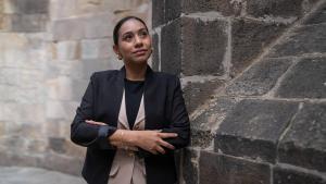 Yesica Méndez, activista humanitaria de Colombia acogida por el programa internacional de la Generalitat.