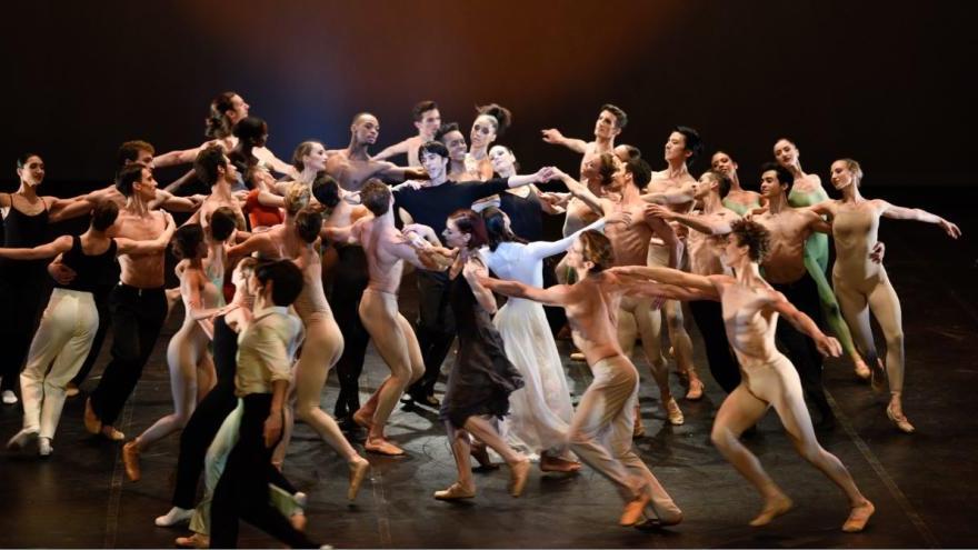 Imatge de la coreografia Béjart Fête Maurice