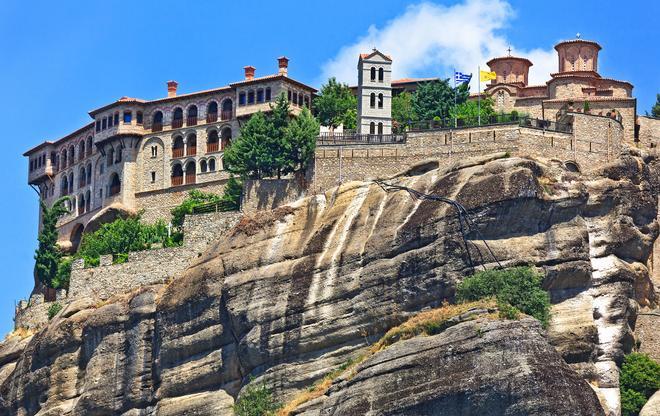 Vistas del monasterio del Gran Meteoro