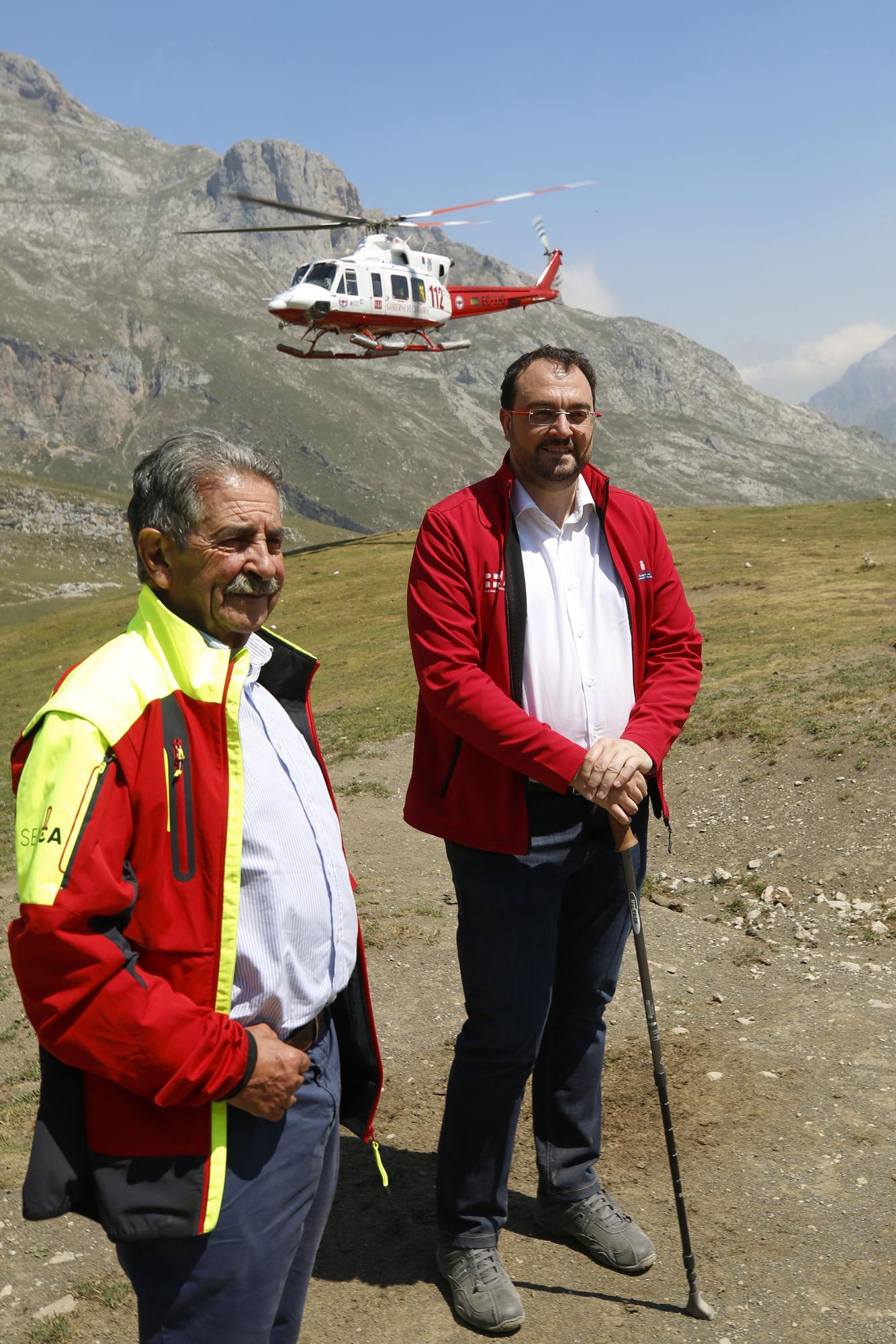 EN IMÁGENES: Así ha sido el simulacro de rescate en los Picos de Europa