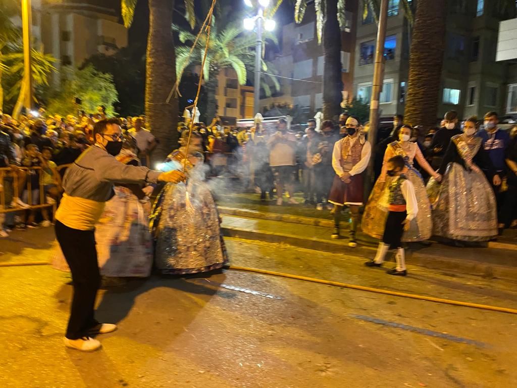 Todo lo que ha dado de sí la 'cremà' de las Fallas 2021 de Benicarló