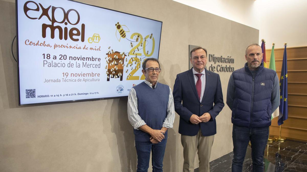 Presentación de Expomiel en la sede de la Diputación de Córdoba.